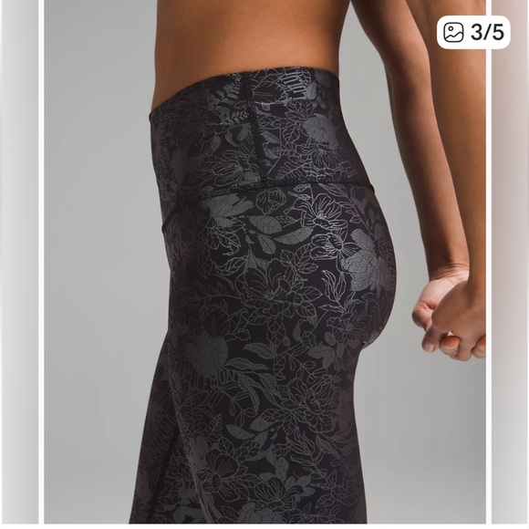 Lululemon Wunder Under High-Rise Tight 25” Shine Iridescent Foil 8 - Picture 4 of 8